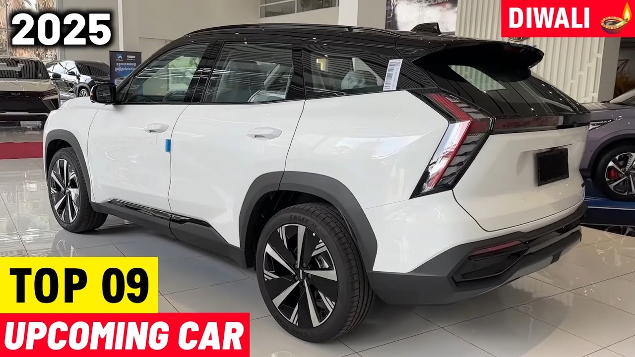 Top 9 upcoming car in India 2025